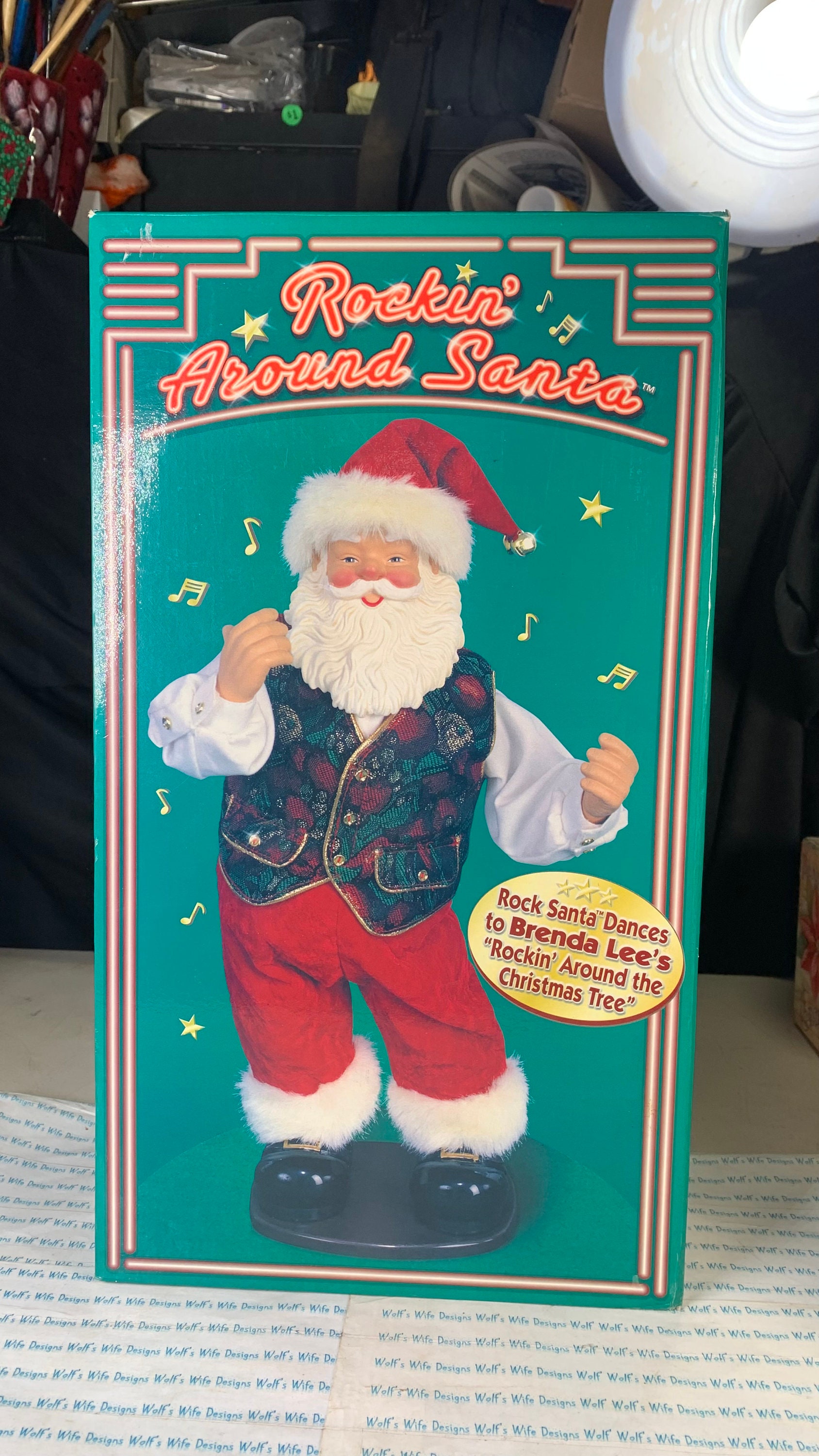 Christmas Fantasy Ltd. Rockin Santa Works but Cord is Testy Christmas Fantasy Ltd. Rockin Santa Works but Cord is Testy