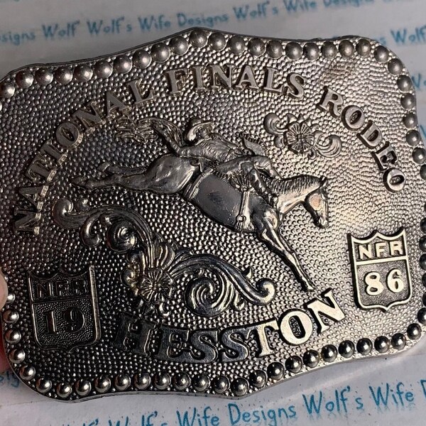 Rodeo Belt Buckle - Etsy