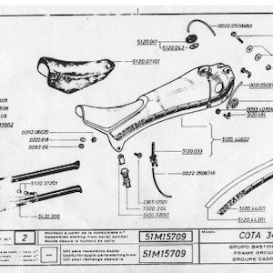 Montesa Cota 349 51M 1983 Parts Manual PDF 51 Page Digital Manual 1979-1983