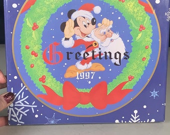 ディズニー クリスマス プレート 1997 - Etsy 日本