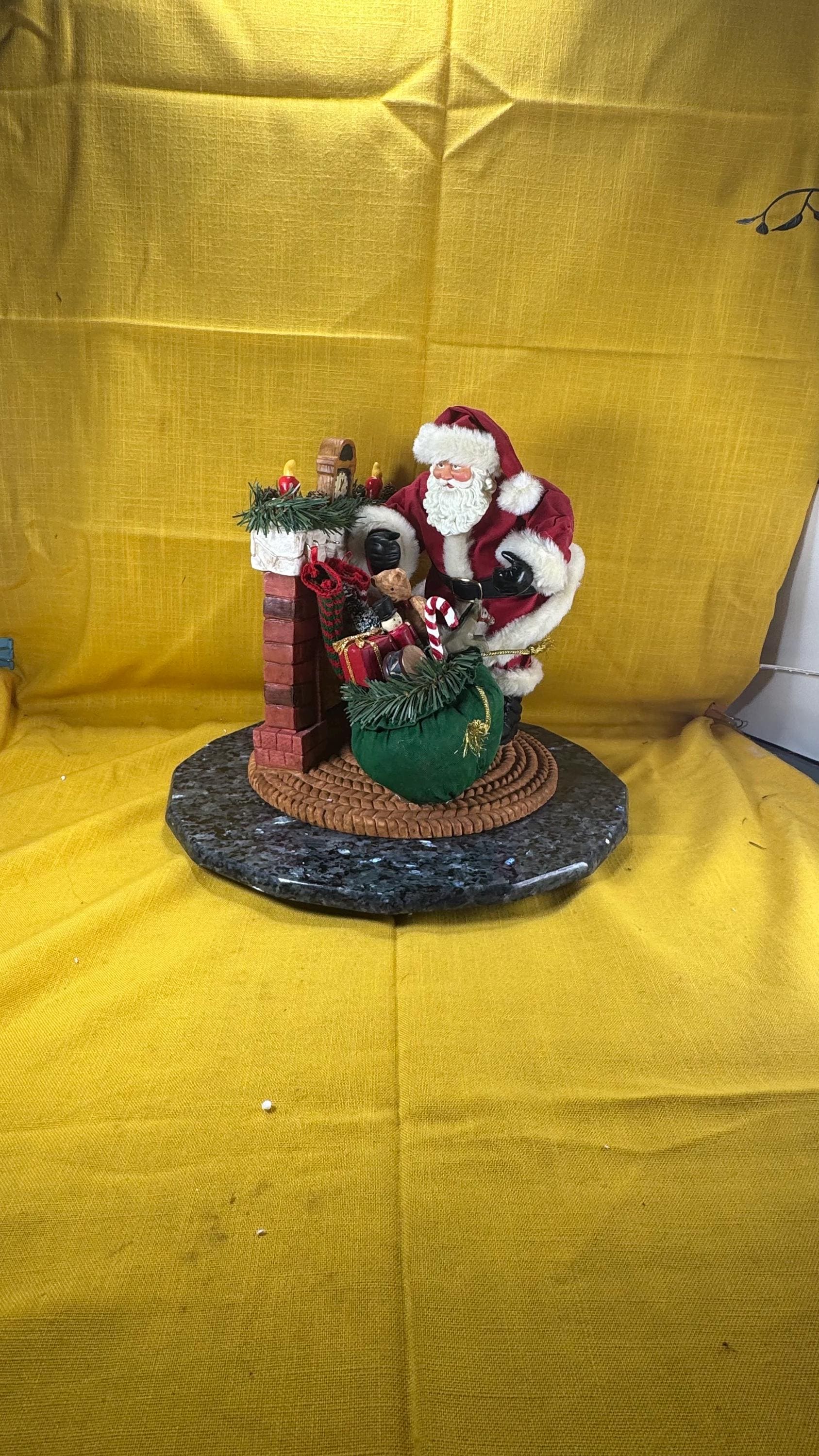 ヴィンテージ ファブリックマルシェ（アメリカ製） サンタクロースの