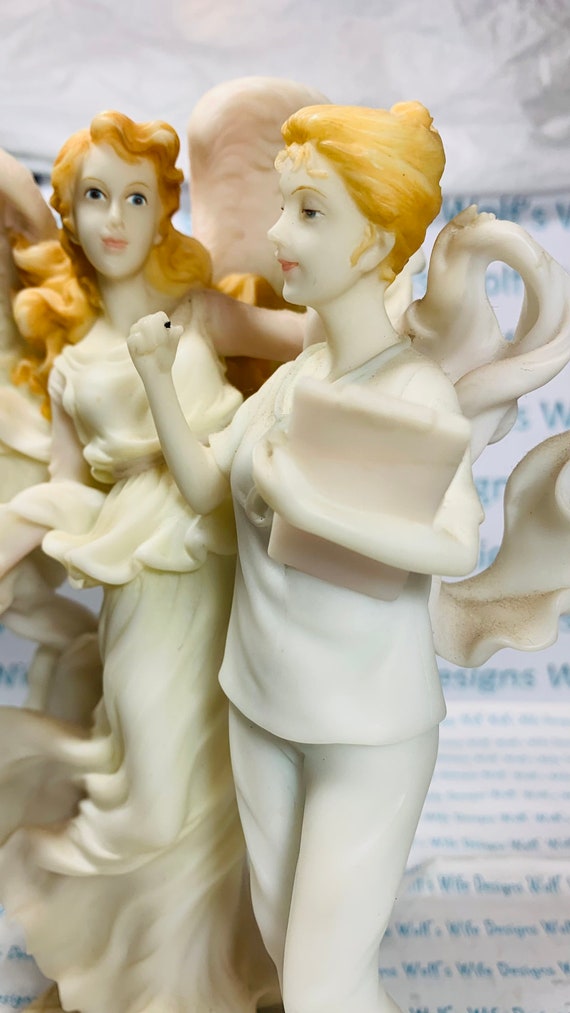 Nurse and Angel #81802 See Photos Please Break Repair Bottom Worn
