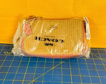 New Vintage COACH Chunky Case Cosmetic Multipurpose Utility Pouch