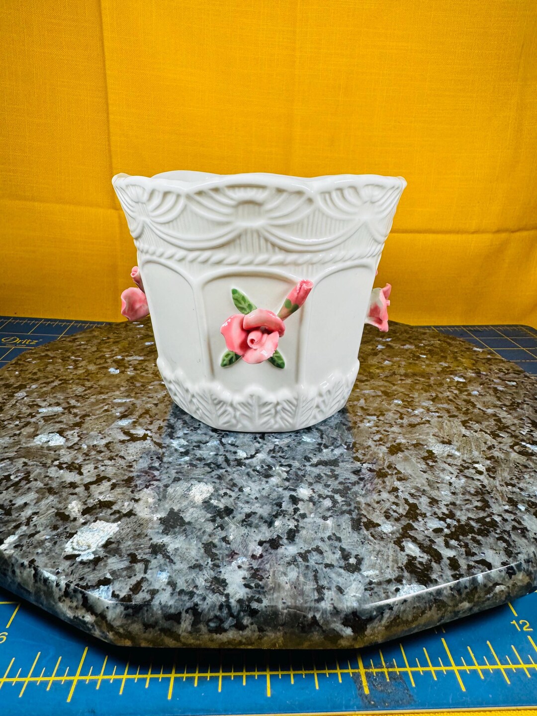 Bloom-rite Small Ceramic Single Rose Vase or Dish - Etsy