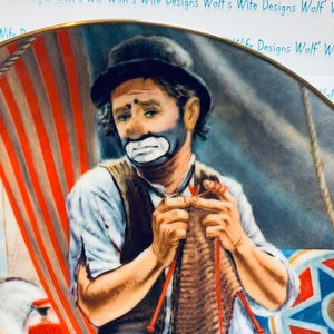 otto griebling 4th edition of a four set series named The greatest clowns of the circus circa in 1982 with certificate