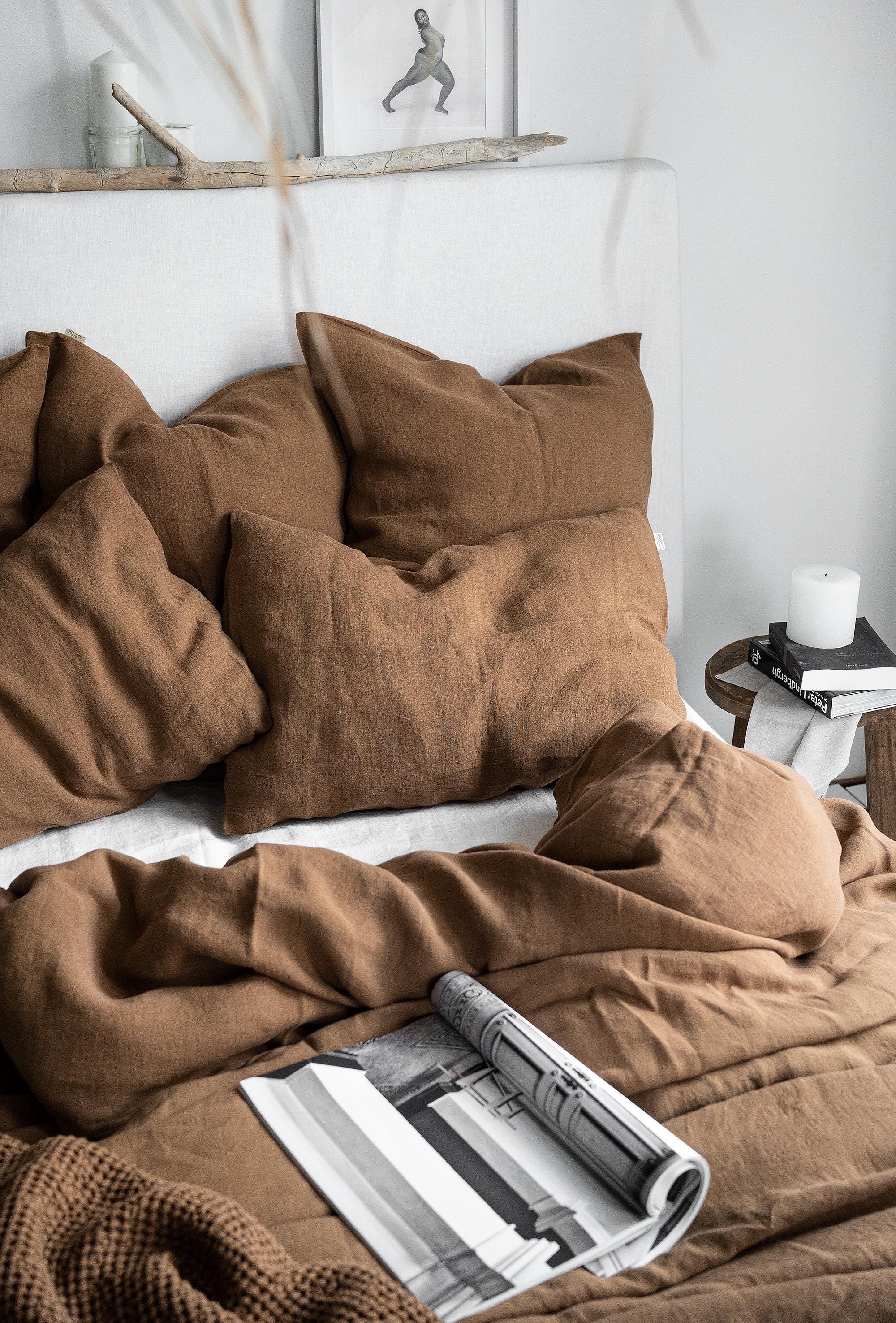 tobacco colored pillows Tobacco Pillow