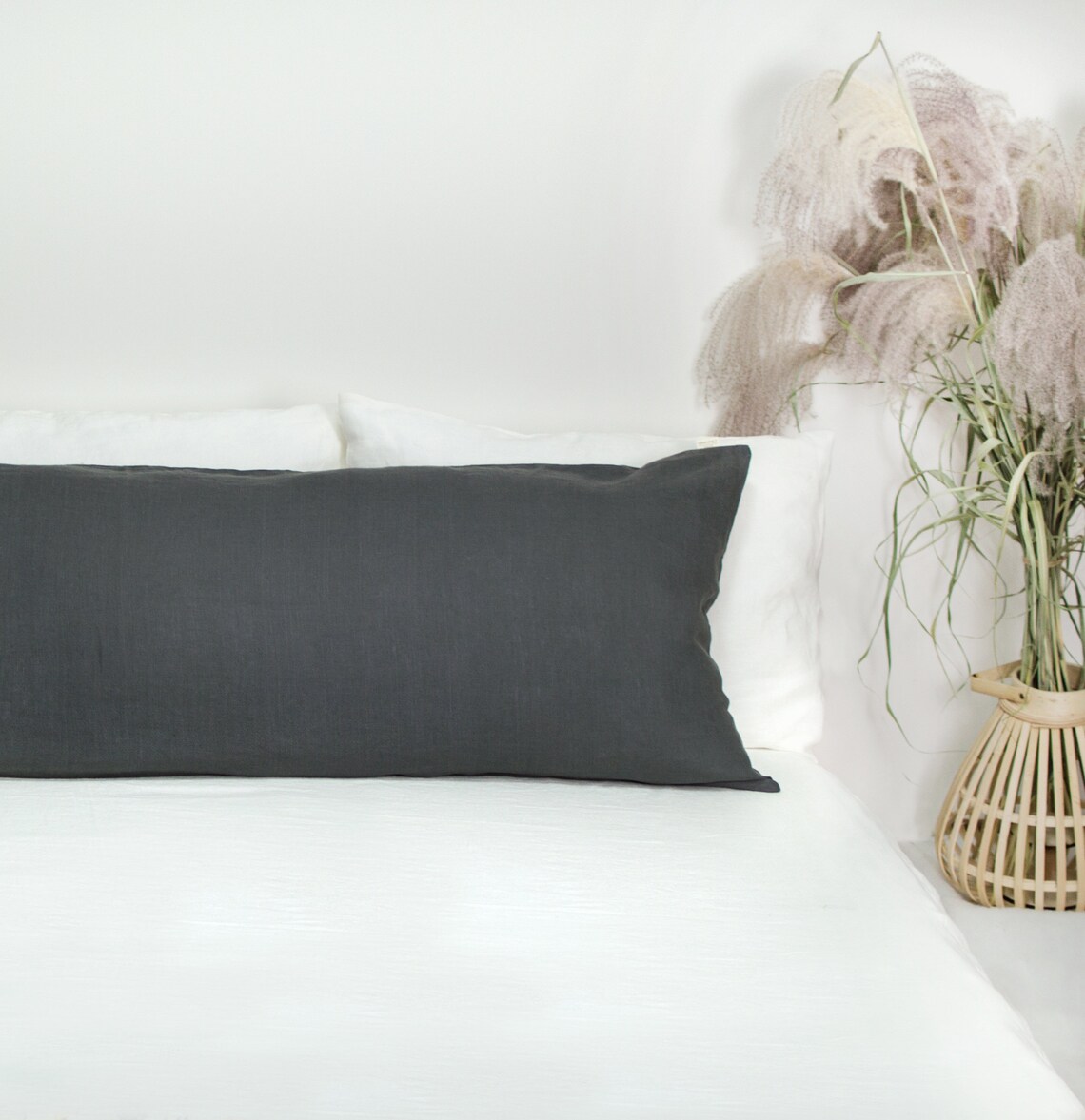 Linen Body Pillow Cover. Linen Pillow Case for Body Pillow. Etsy