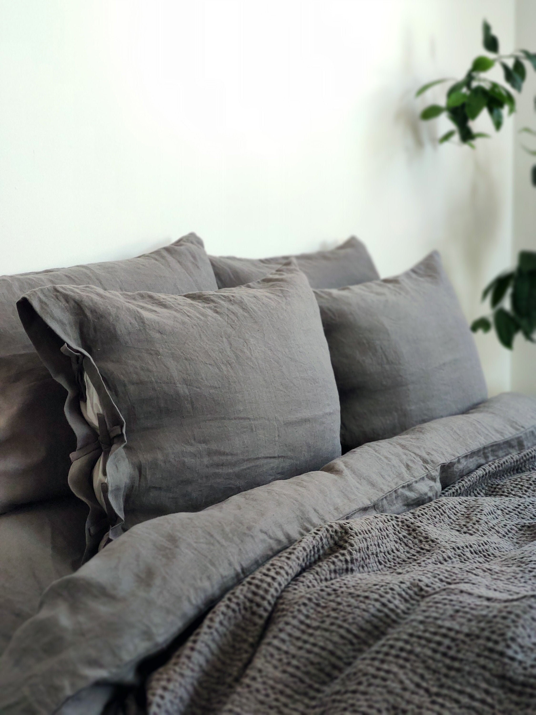 Literie gris Anthracite.