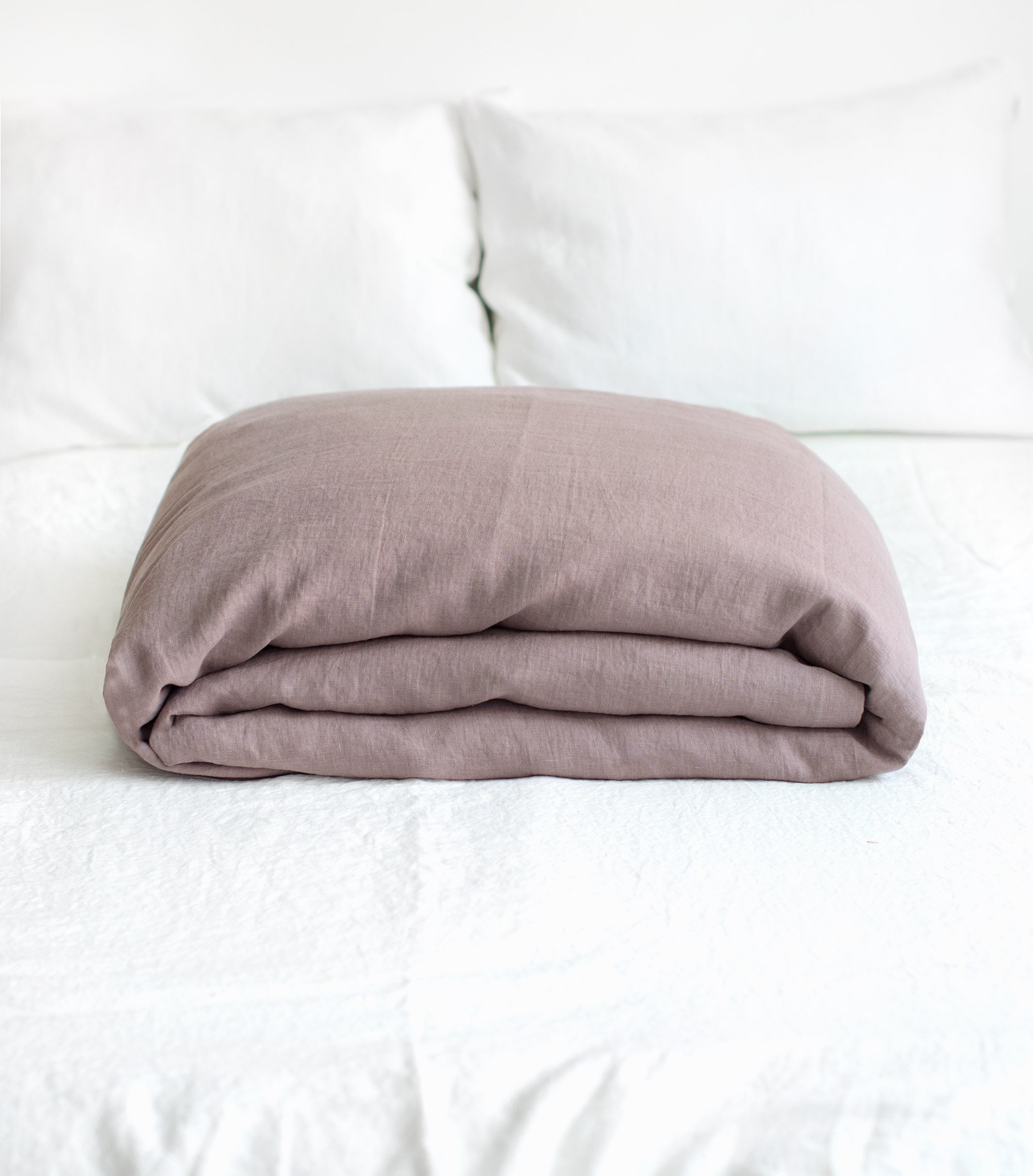 Linen Duvet Cover in Taupe Brown. King Queen Twin Full - Etsy