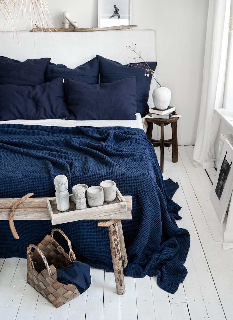 GrannetHome Waffle Coverlet - Thumbnail 5
