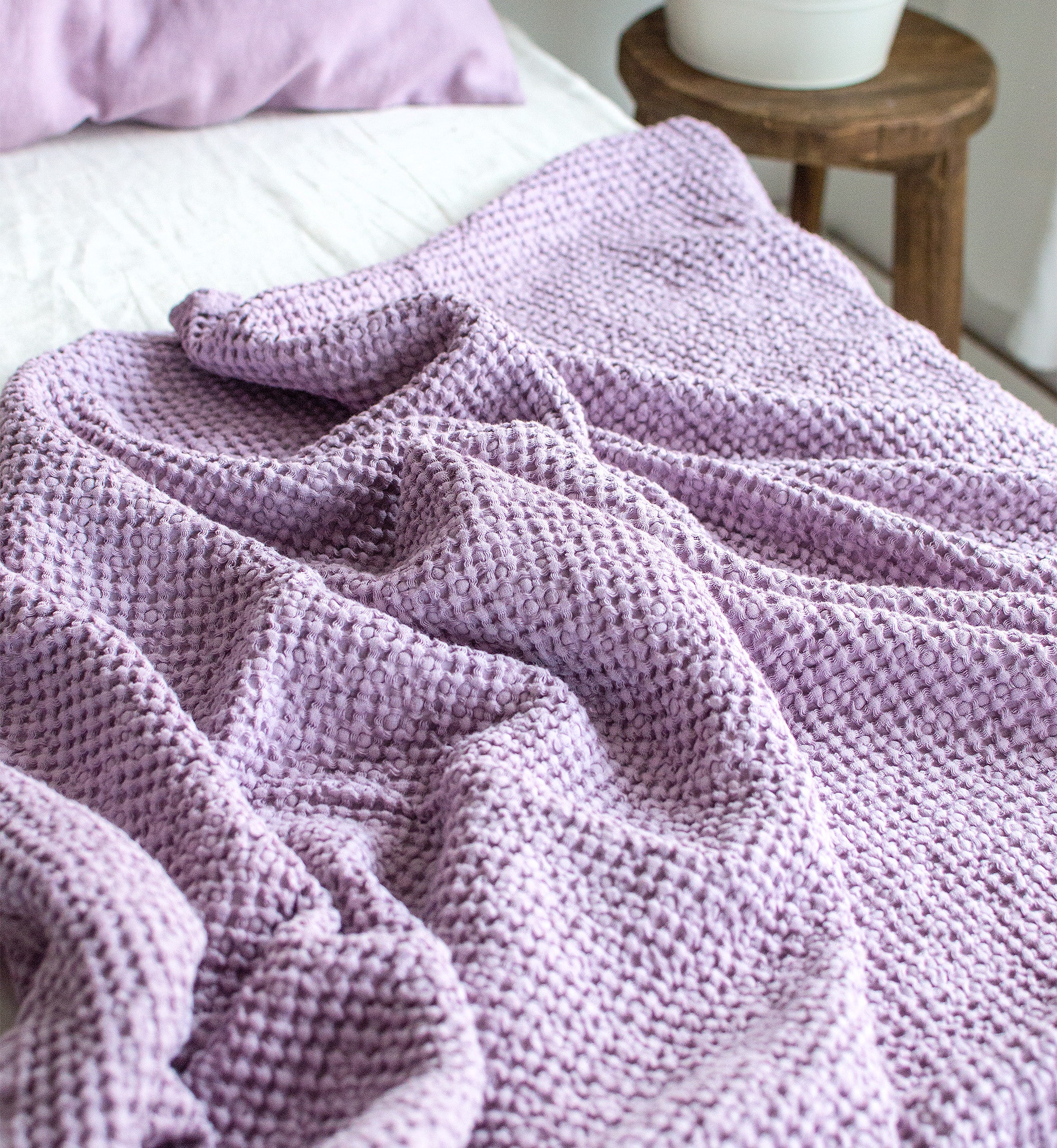 Jaydeeオーストラリア産ラベンダーピュアウール(ダブル)