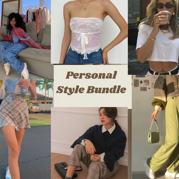 Personal Style Bundle Box custom thrifted clothing mystery Pinterest board aesthetic