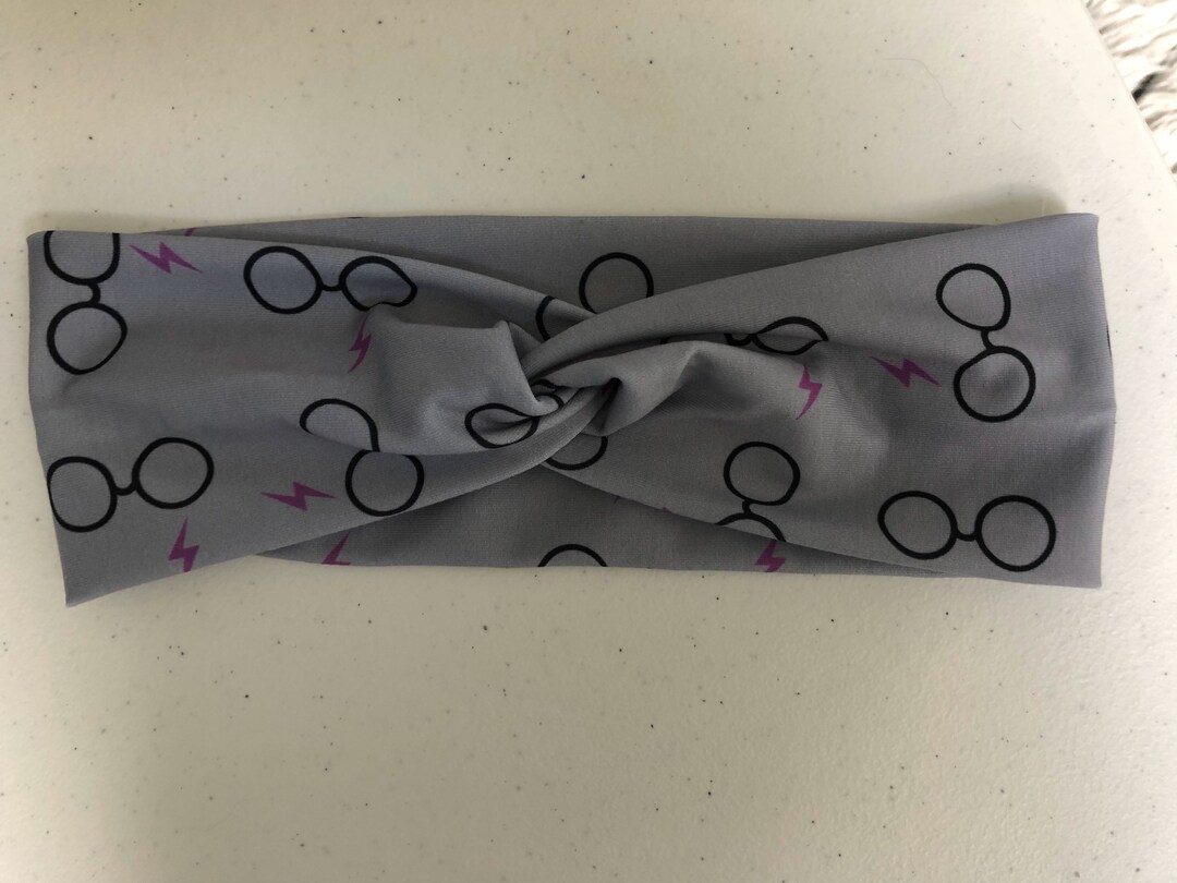 Purple Lightning Bolt Headband Etsy