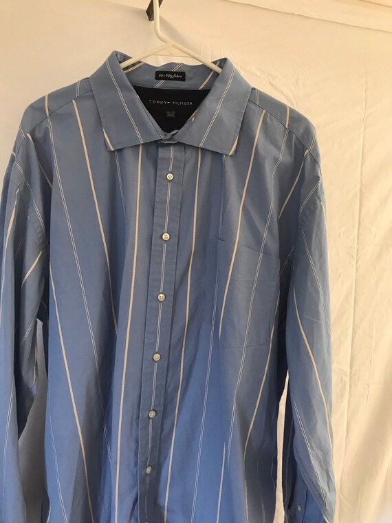 tommy hilfiger button down long sleeve