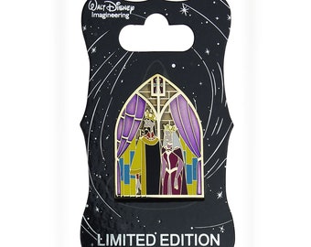 Disney Fantasy Stained Glass - König Stefan und Königin Leah - Dornröschen Pin