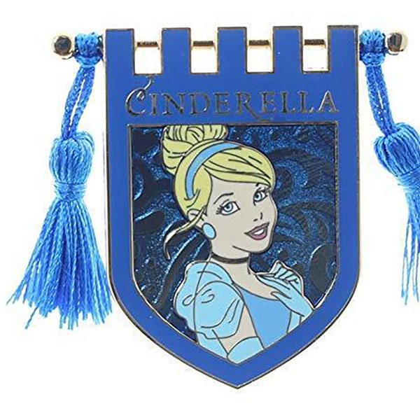 Disney Fantasy Banner Princess Cinderella Pin