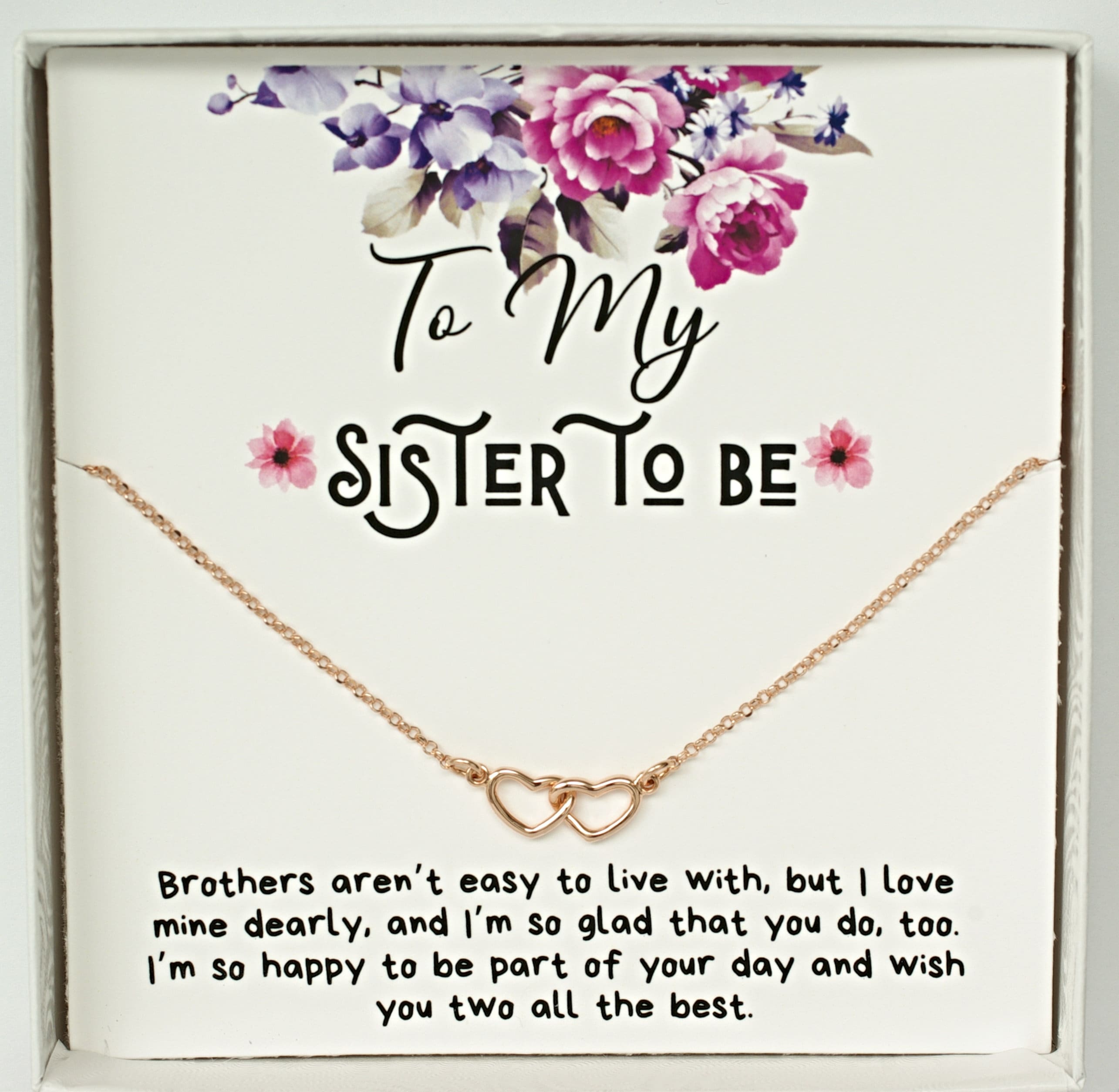 from Bride on her Wedding Day NEW SISTER IN LAW GIFT from Bride on her Wedding Day NEW SISTER IN LAW GIFT