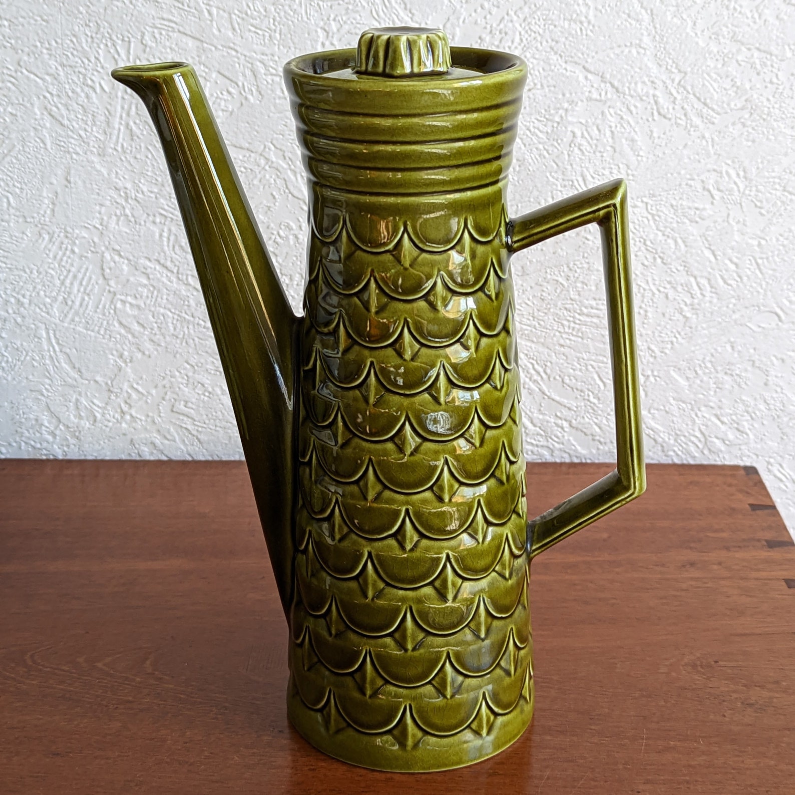 Vintage 1960s / 1970s Eastgate / Withernsea Pottery Jade Green Etsy UK