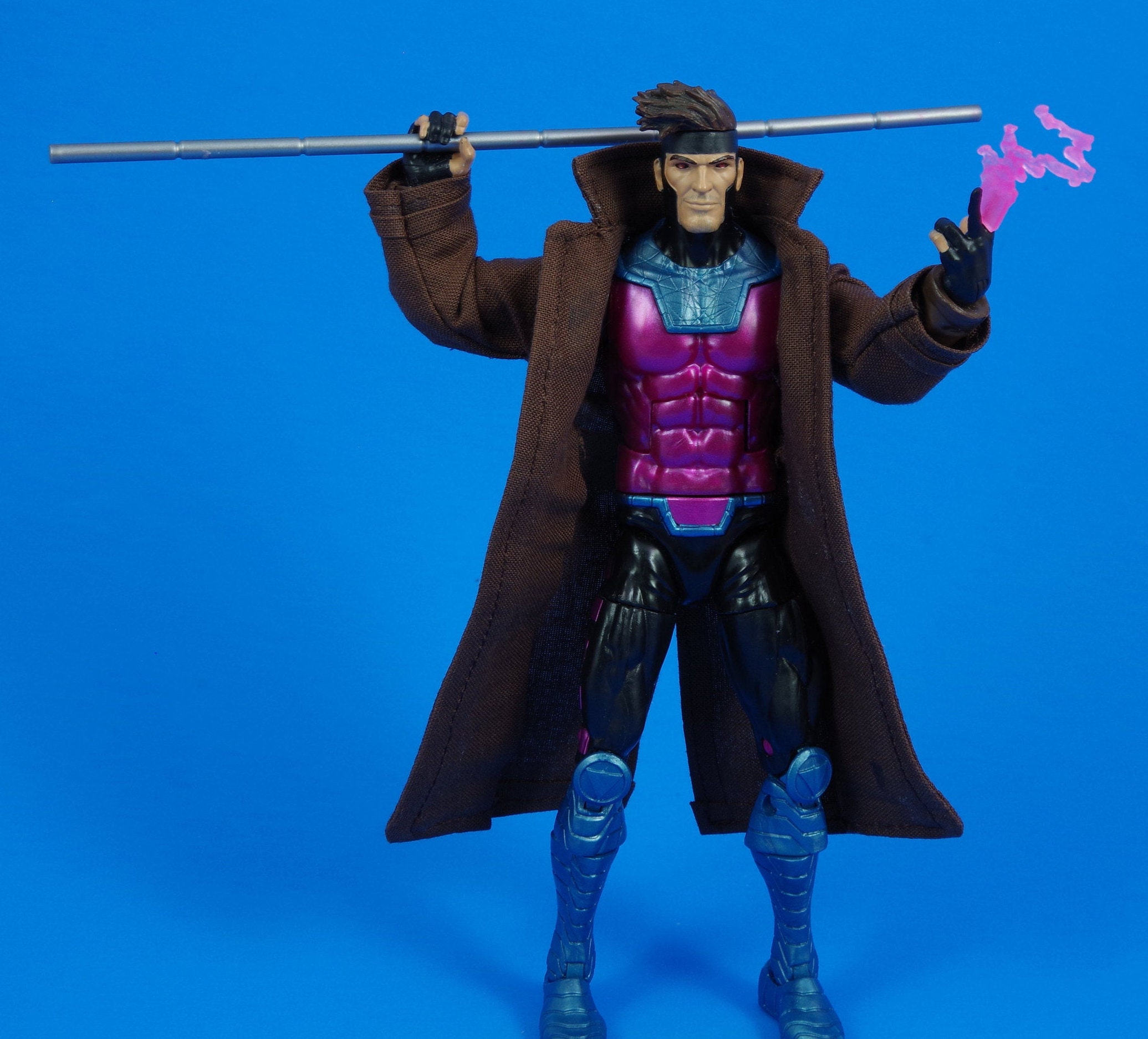 MARVEL LEGENDS MALE JACKET TRENCH COAT CUSTOM FODDER 海外 即決-