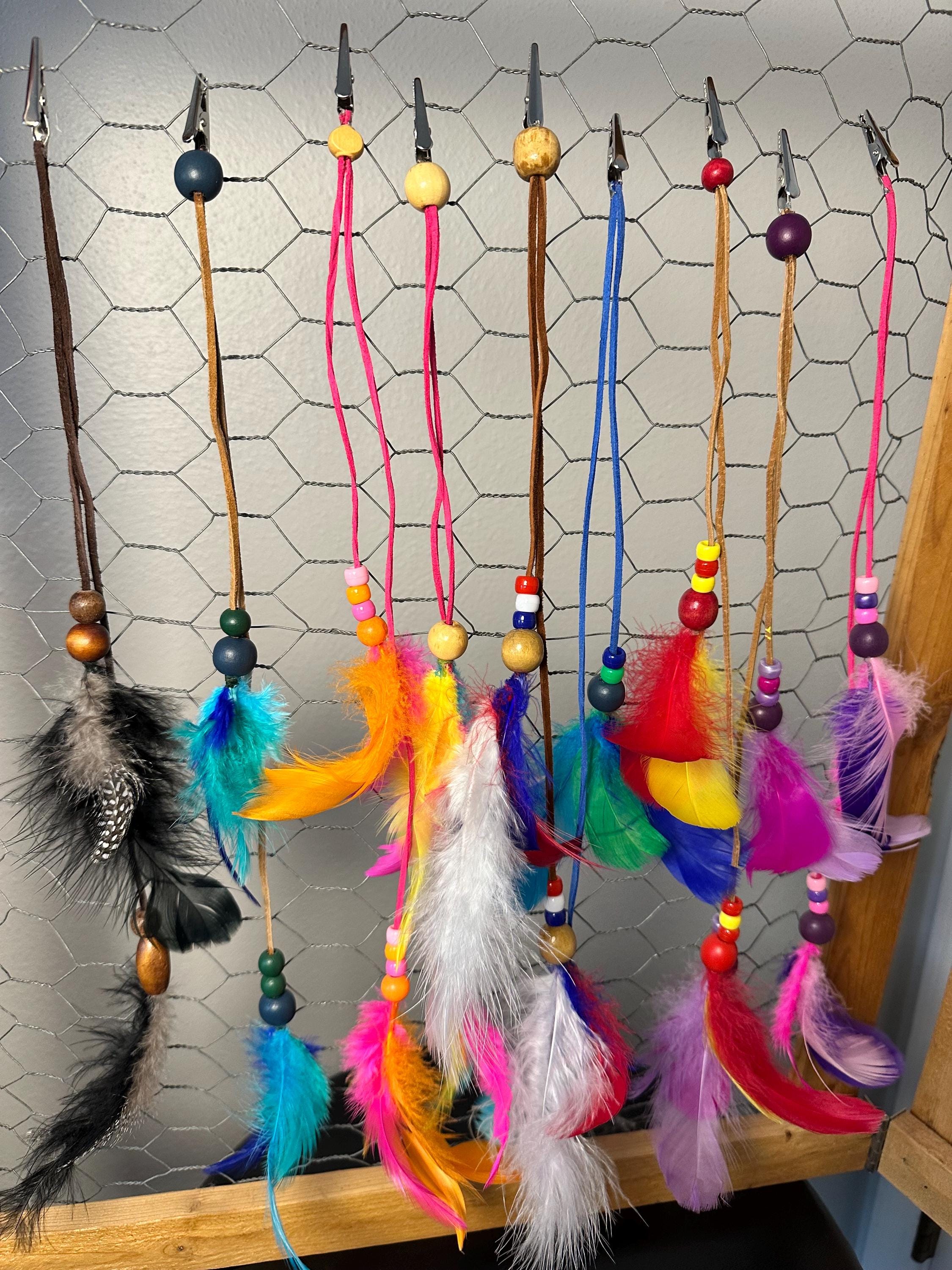 Alligator Clip Hair Feathers | Hair Feathers - Etsy