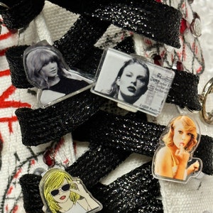 TSwift | SHOELACE Charm | Set of 5 | Sneaker Charm | Taylor