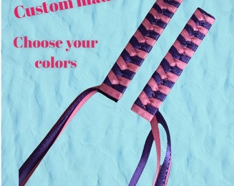 1980s Retro Ribbon Barrettes