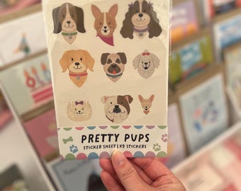 犬用ステッカー 1インチ 丸型シール - Etsy 日本