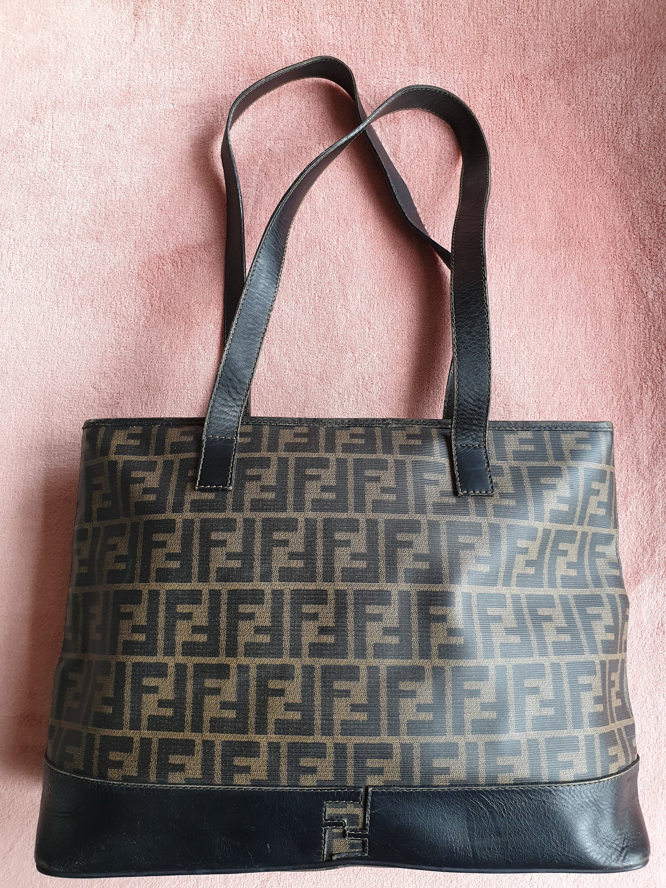 Authentic Fendi Zucca Mini Speedy Bag, Women's Fashion, Bags