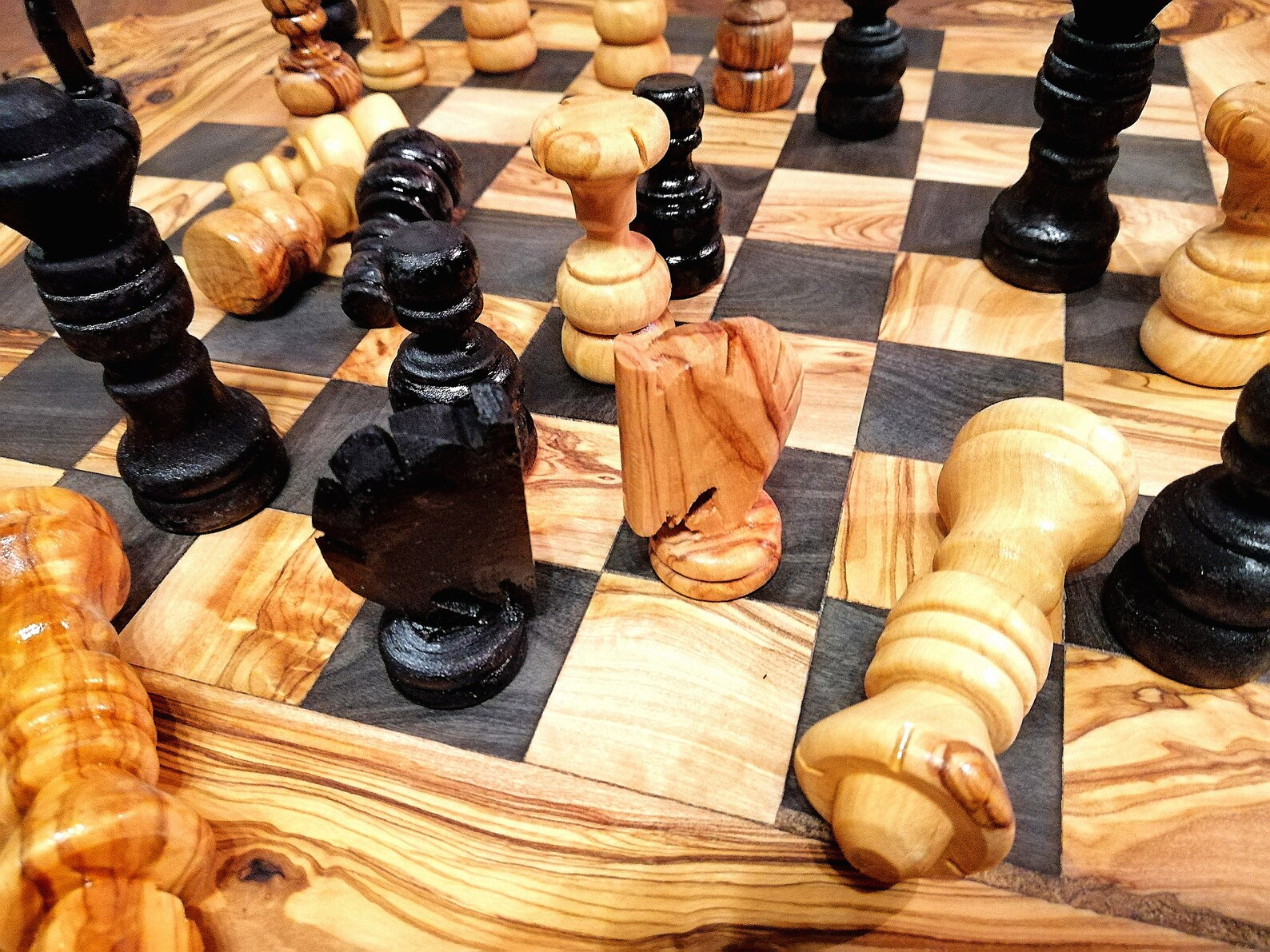 XXL Chess board Canada Chess wood gift idea chess set Etsy