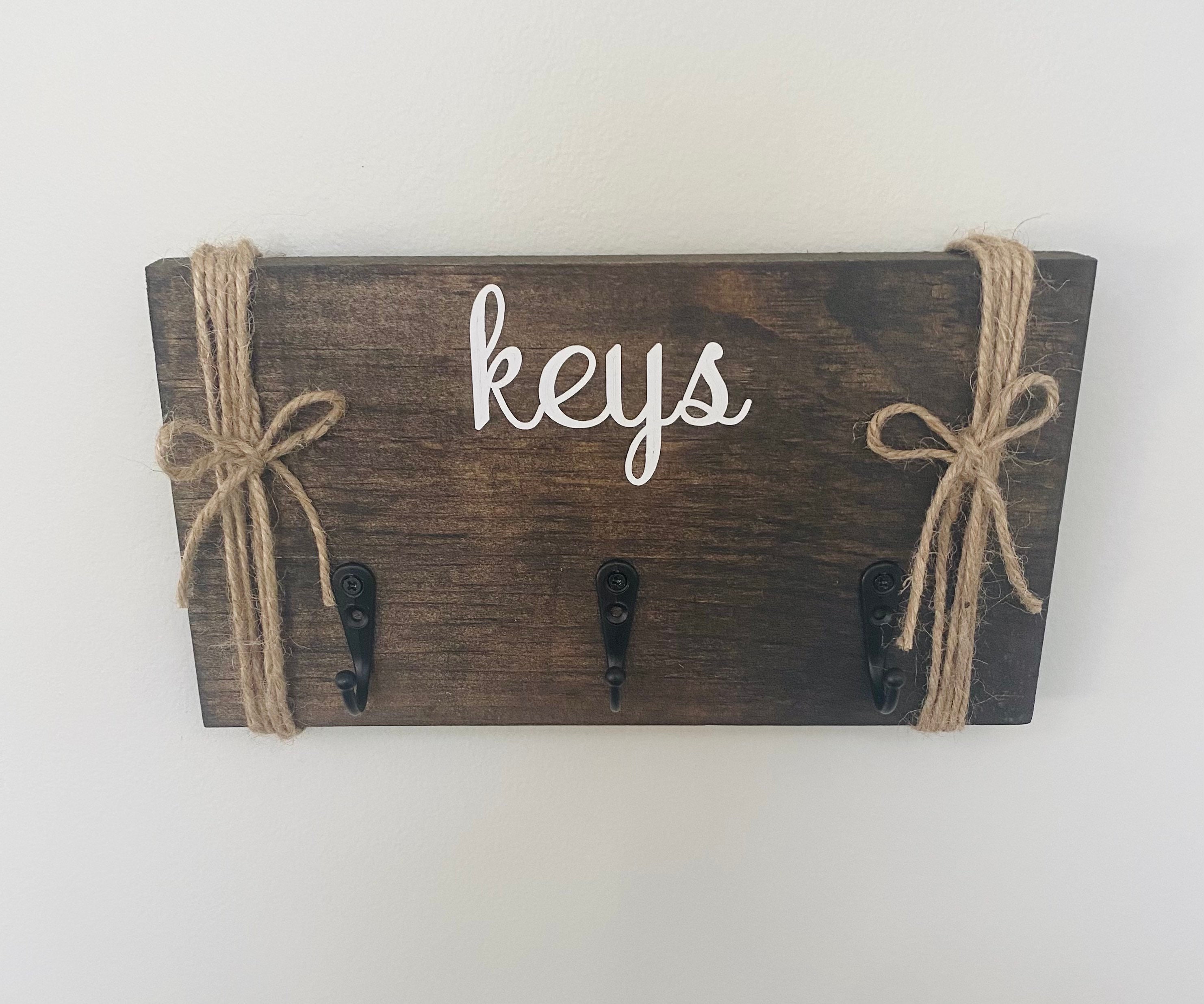 Rustic Farmhouse Key Holder Etsy