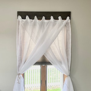 Hanger,Rustic Farmhouse Tab Curtain Hooks/Curtain Rod