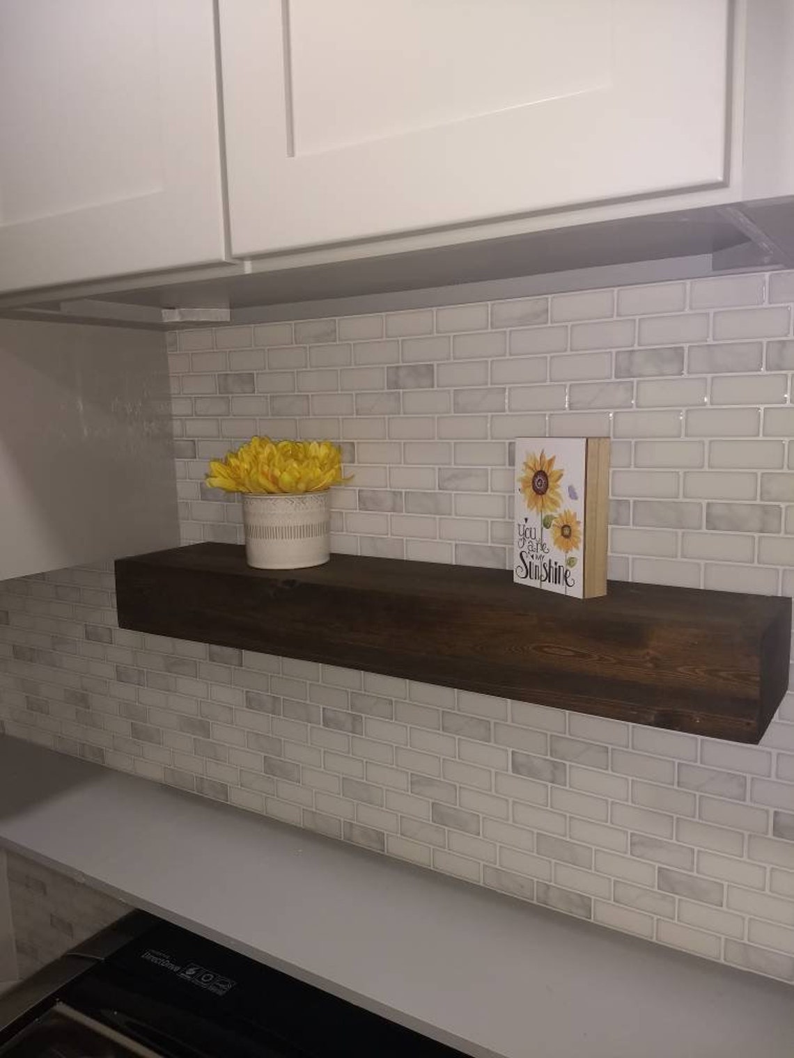 Rustic Floating Shelf - Etsy