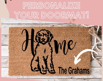 goldendoodle doormat