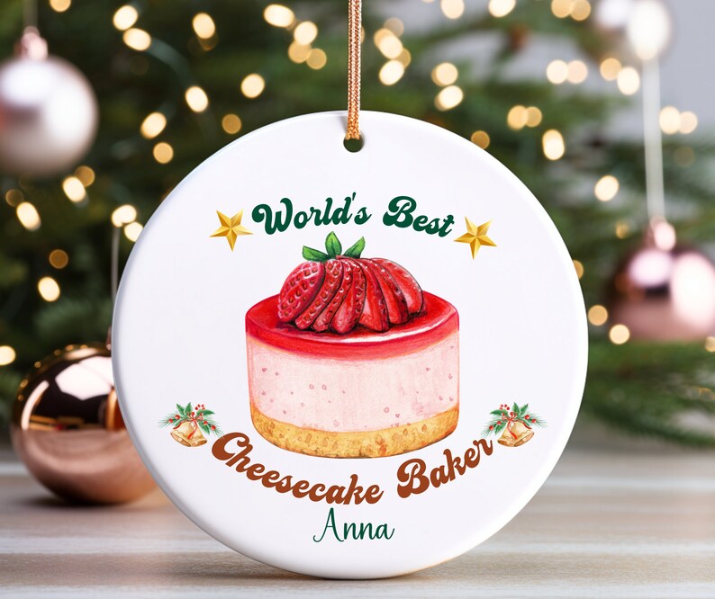 cheesecake ornament