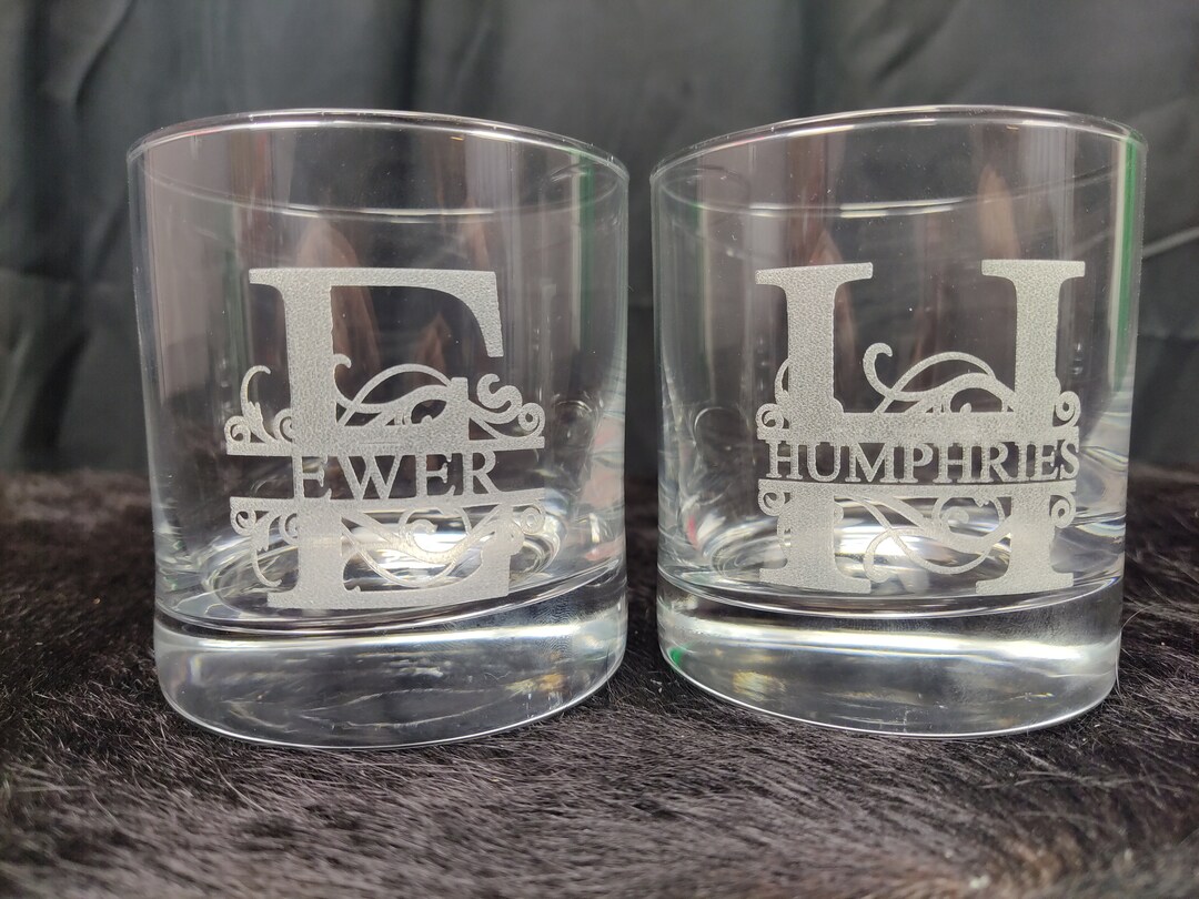 Engraved Rocks Glasses Custom Etsy
