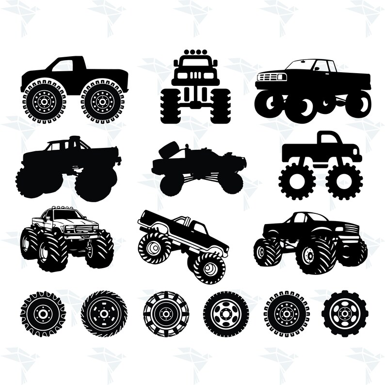 Free Free 214 Monster Truck Logo Svg SVG PNG EPS DXF File