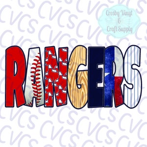 Rangers Baseball Solid PNG Download