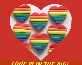 12 Gay Pride Cupcake Toppers