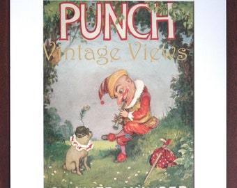 Punch, genuine original vintage magazine cover, 13 May 1929. Mounted and ready to frame. Ernest Howard Shepard.