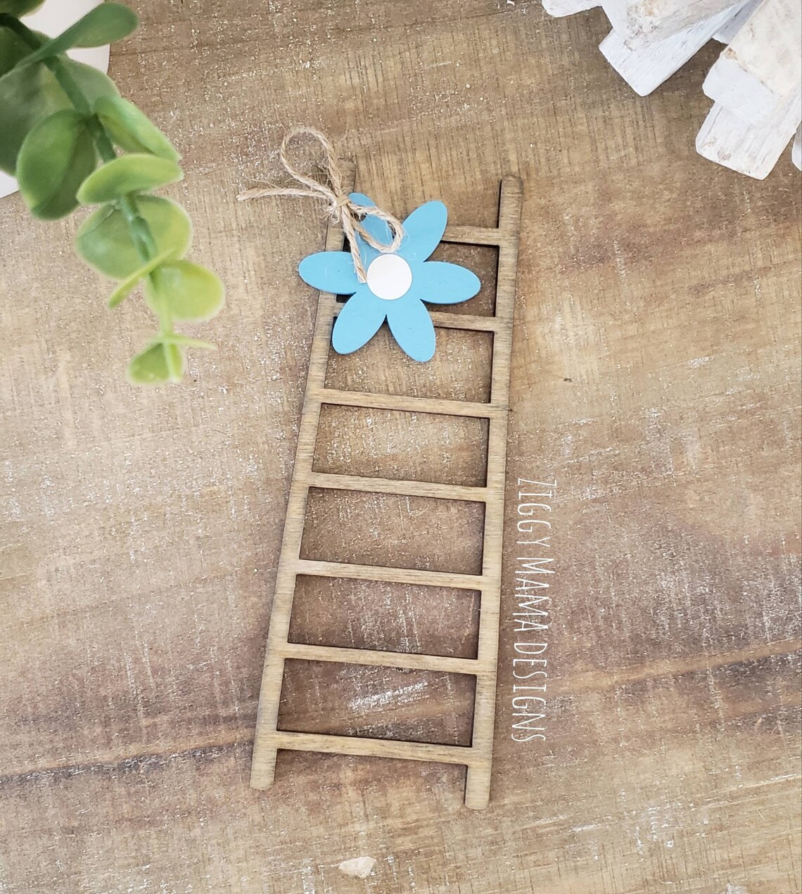 Mini Tiered Tray Ladder Tiered Tray Ladder With Dangle Etsy