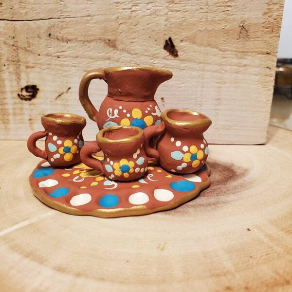 Mexican Tea Set - Etsy