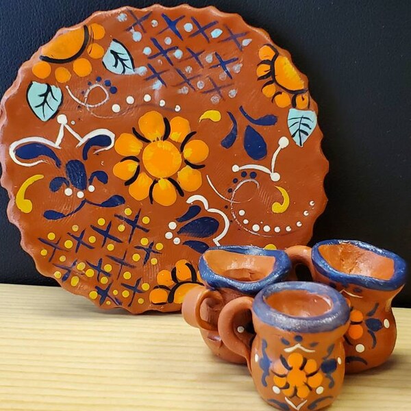 Mexican Tea Set - Etsy