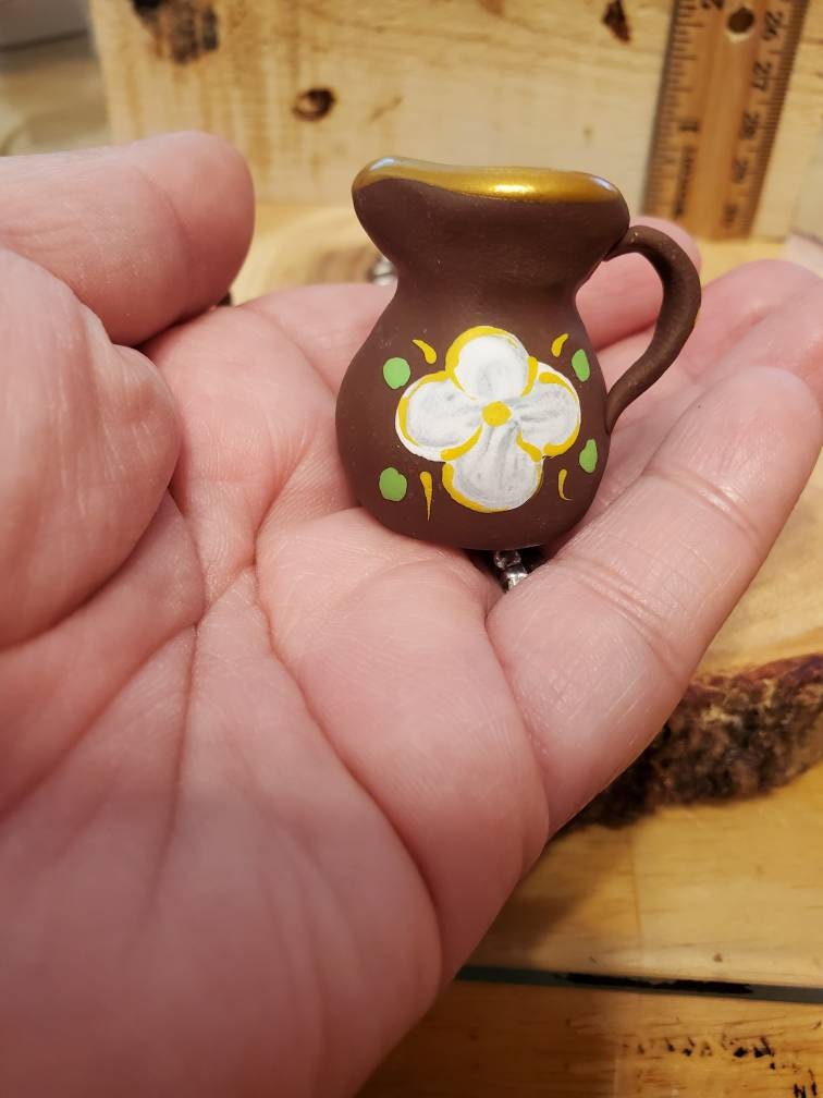 Miniature Mexican Folk Art Tea Set - Etsy