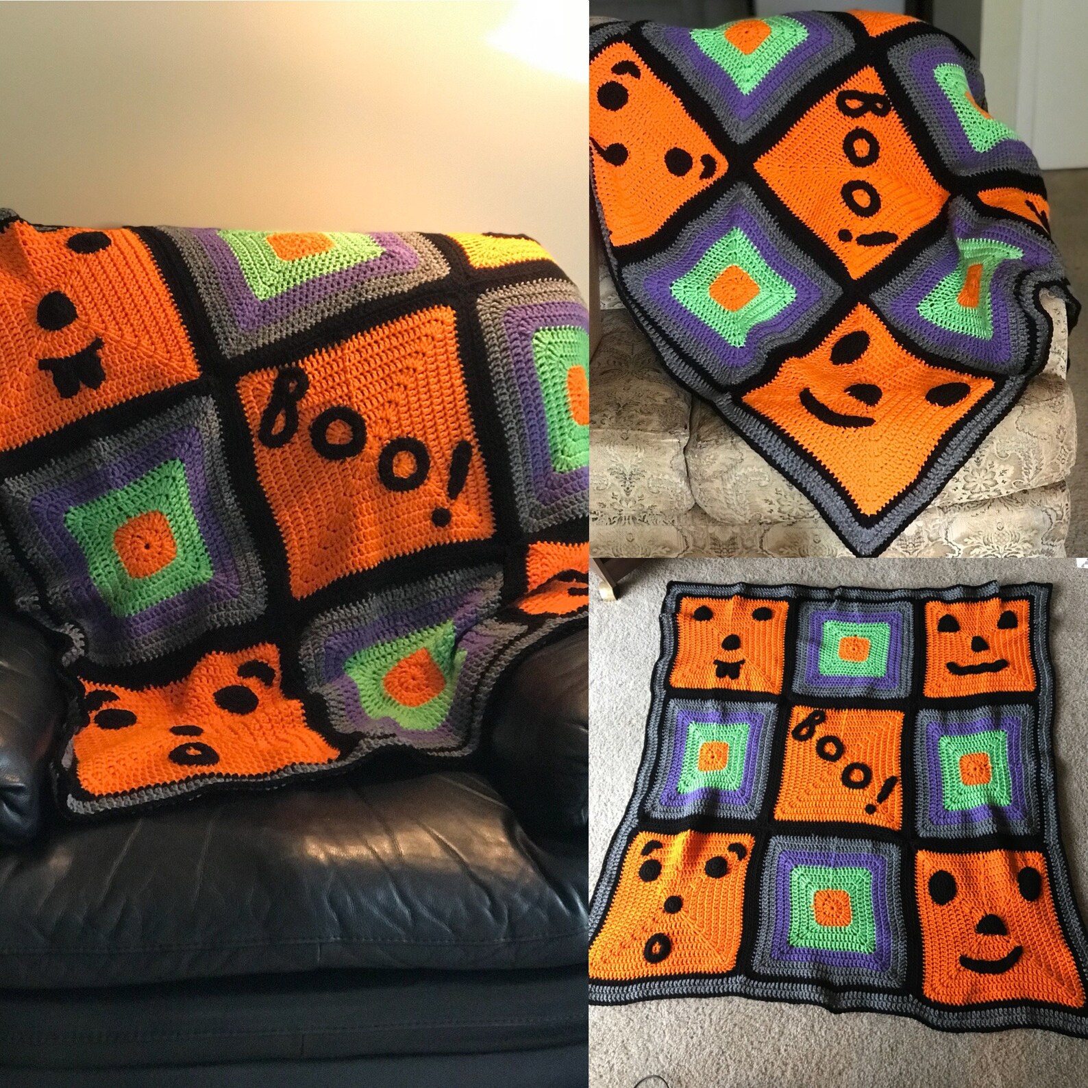 Halloween Throw Blanket Etsy