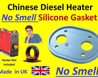 Chinese Diesel Heater Silicone Gasket (Eliminates Foul Rubber Smell) for 2kw 5kw & 8kw Models - Handmade in the UK