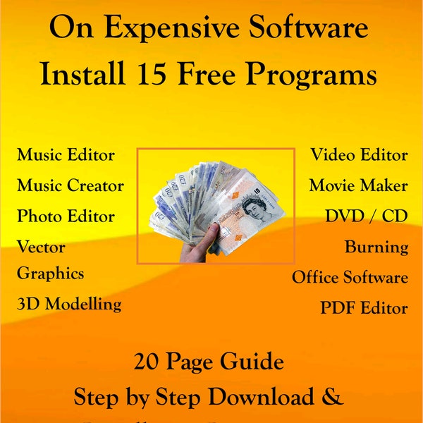 Save Money on 15 Free Software Alternatives Office, PDF Editor, Video, Music, Photo Editing, DVD/ Blu-ray Burning -Microsoft, Adobe & Corel