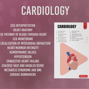 Flashcards de Cardiologia em PDF (tamanho de bolso)