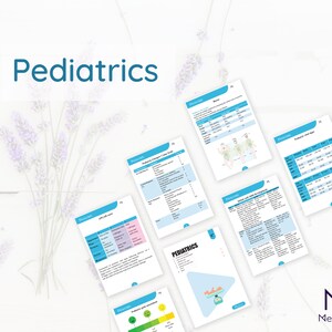 Flashcards Pédiatrie PDF (format de poche)