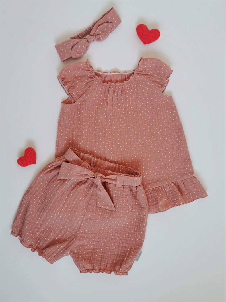 Cotton Dress . Muslin Dress Baby Girl Dress Double Gauze tunic