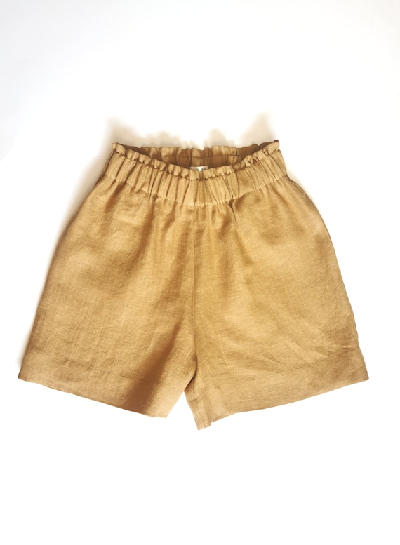 Linen shorts, Linen  shorts for woman
